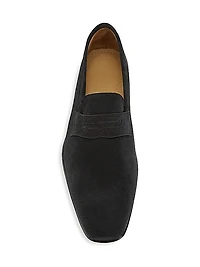 COLLECTION Suede Penny Loafers