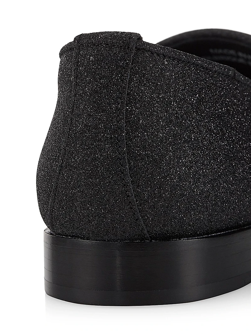 COLLECTION Sparkle Leather Loafers