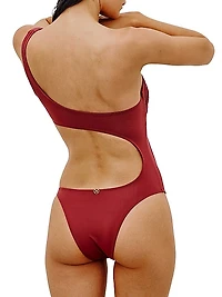 Martha Cut-Out One-Piece Swimsuit