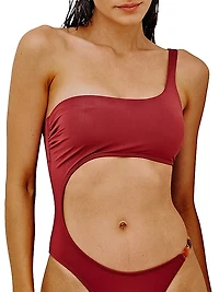 Martha Cut-Out One-Piece Swimsuit