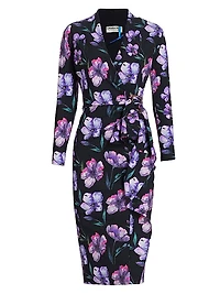 Aella Floral Midi-Dress