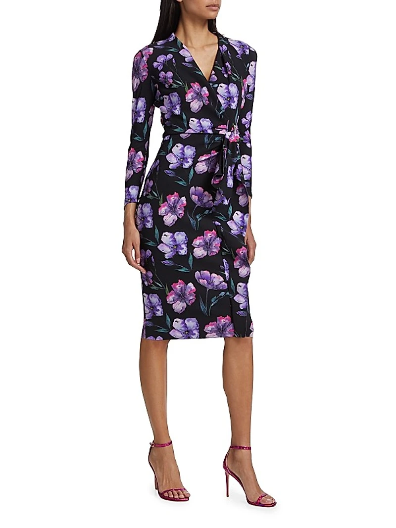 Aella Floral Midi-Dress