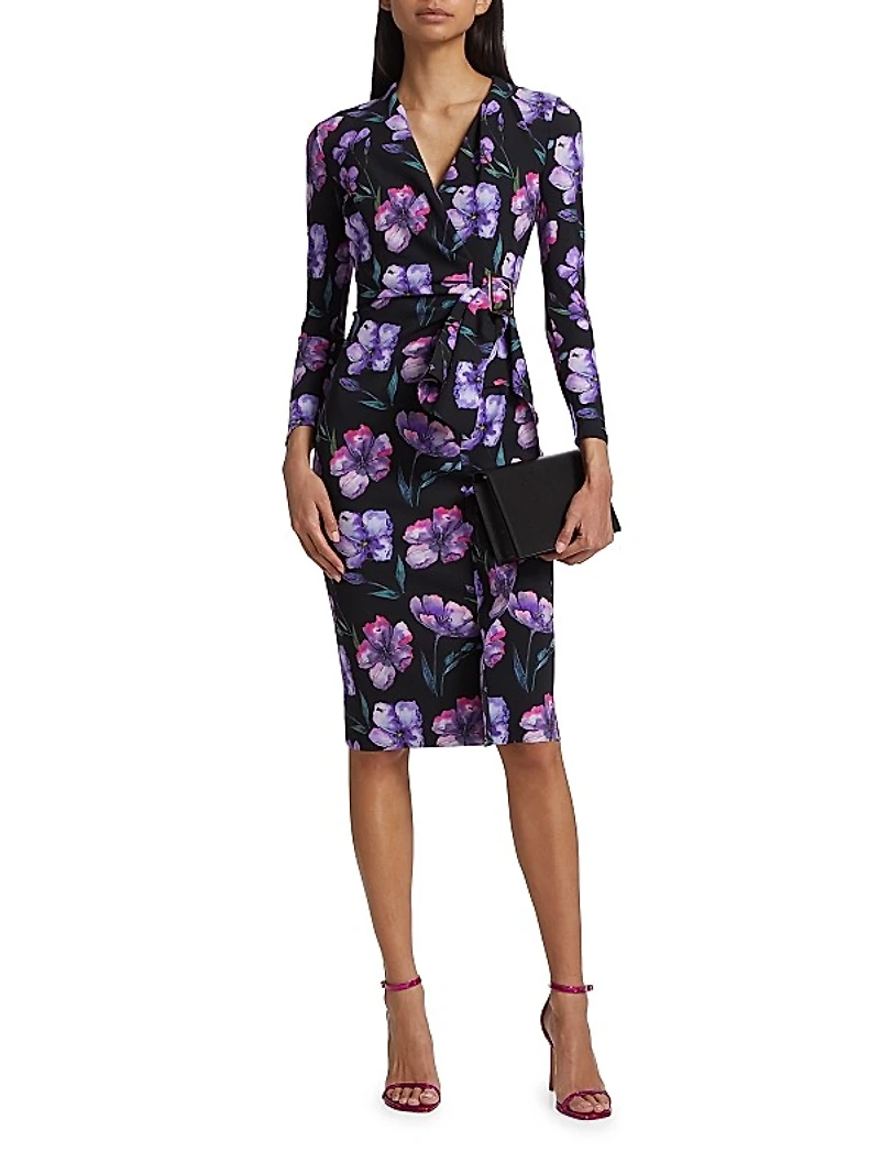 Aella Floral Midi-Dress