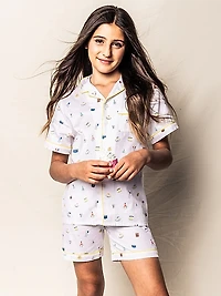 Little Girl's & Girl's Birthday Wishes Classic Short Set