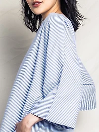 Striped Seersucker Caftan