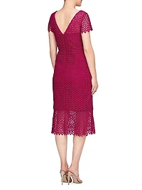 Tatum Lace Sheath Dress