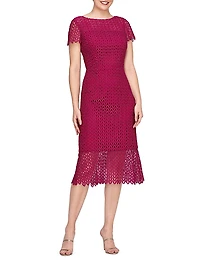 Tatum Lace Sheath Dress