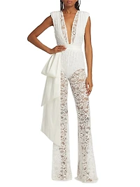 Lilly Sleeveless Lace Jumpsuit