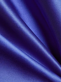 Satin Mikado Sheath Midi-Dress