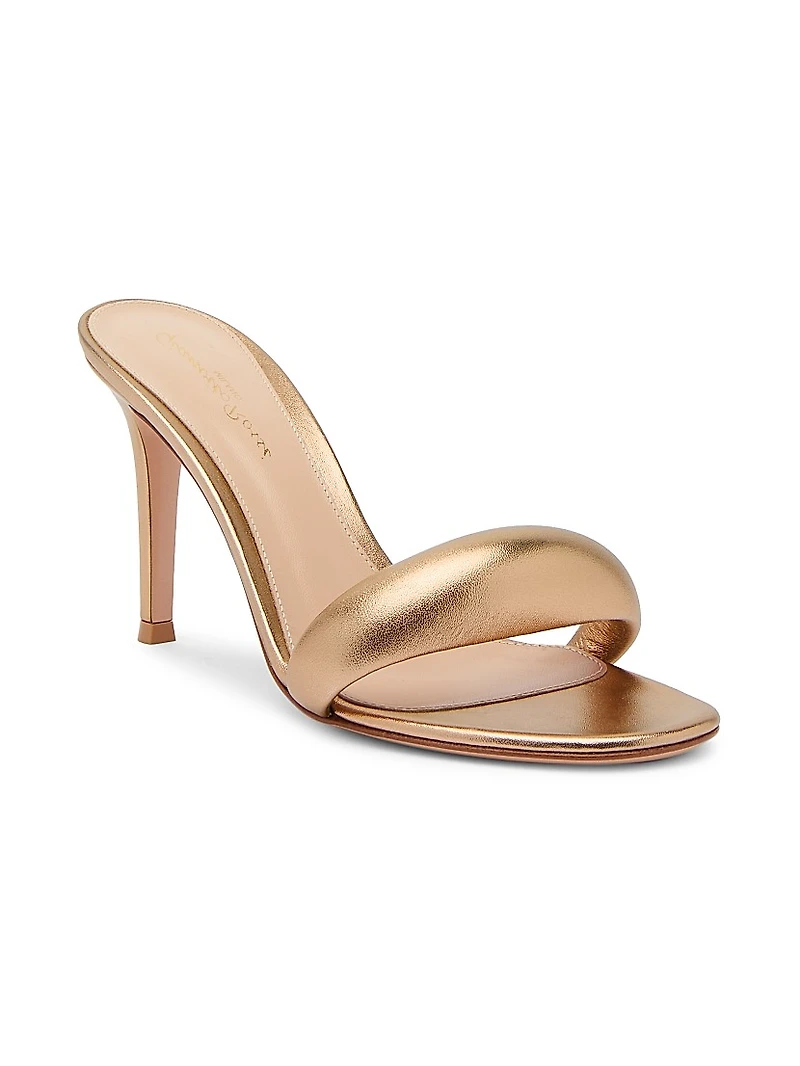 Bijoux 85MM Leather Mules