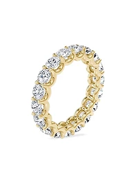 Eternity Bands 14K Yellow Gold & 2.00 TCW Lab-Grown Diamond Brilliant Round Band