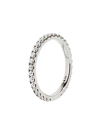 Eternity Bands 14K White Gold & 0.66 TCW Lab-Grown Diamond Infinity Band