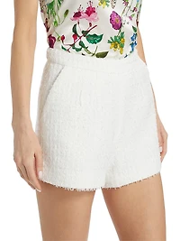 Ashton Bouclé Knit Shorts