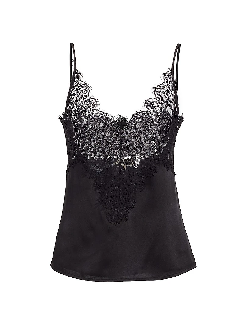 Priya Silk & Lace Tank