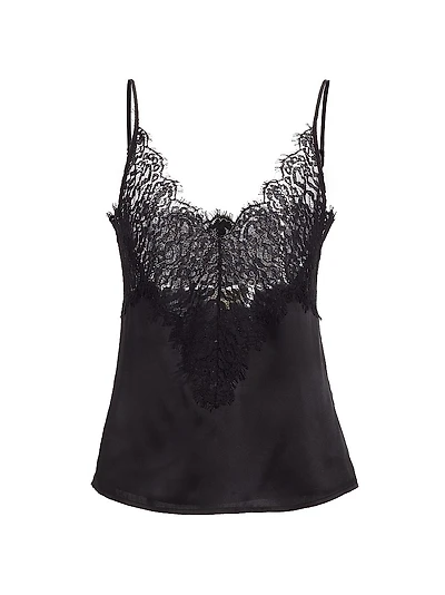 Priya Silk & Lace Tank