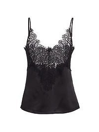 Priya Silk & Lace Tank