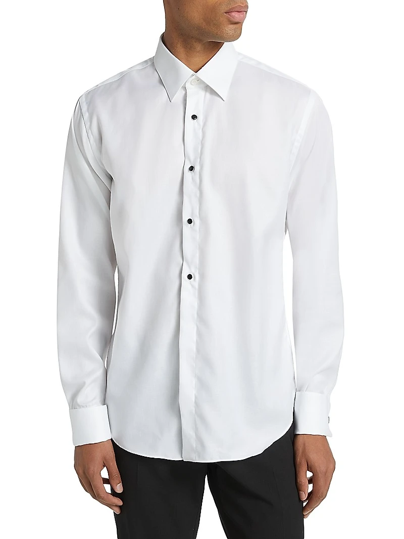 COLLECTION Cotton Tuxedo Shirt