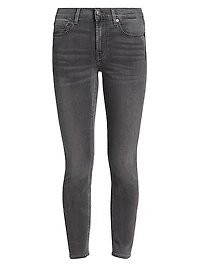 Mid-Rise Ankle Skinny Jeans