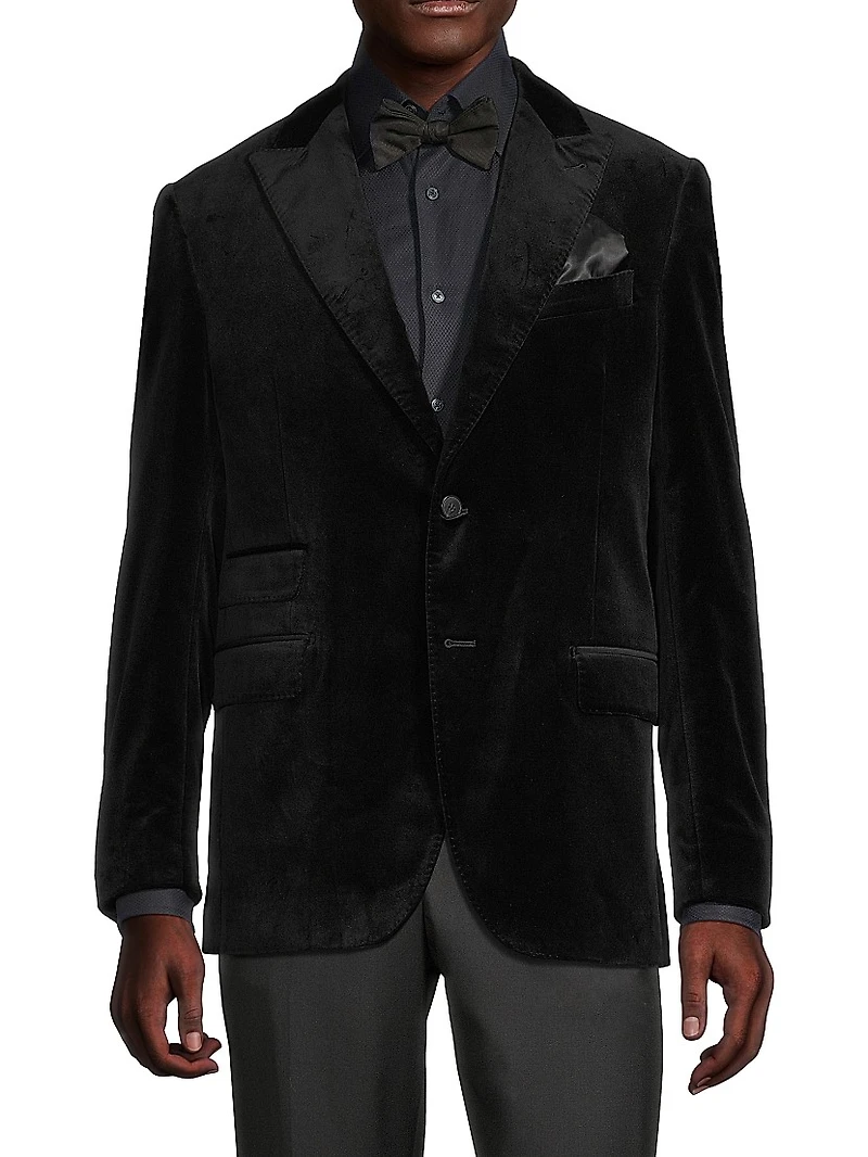 COLLECTION Classic Velvet Jacket