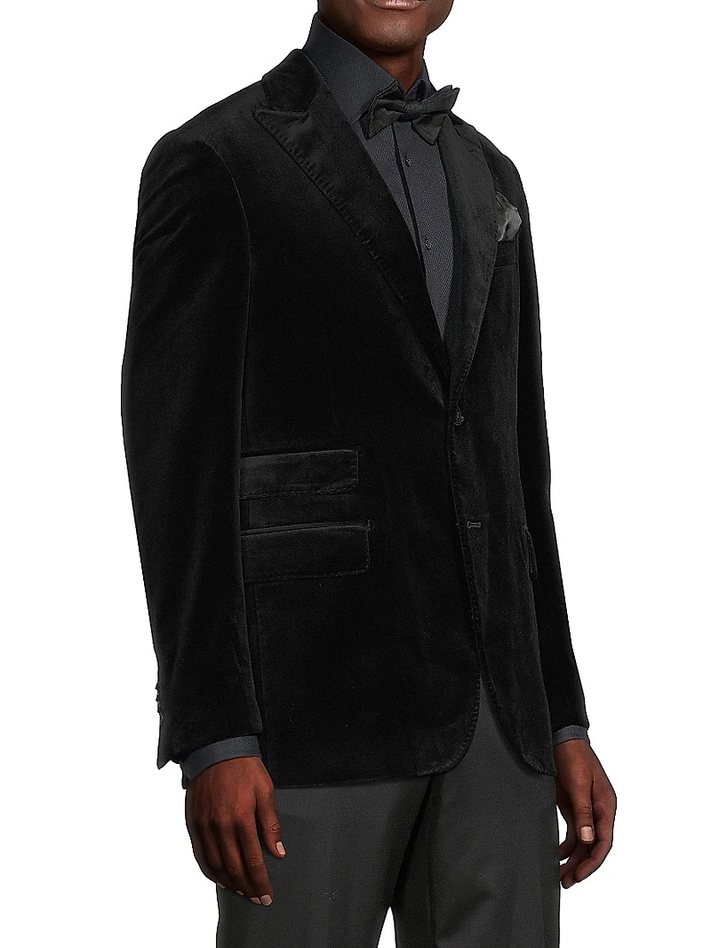 COLLECTION Classic Velvet Jacket