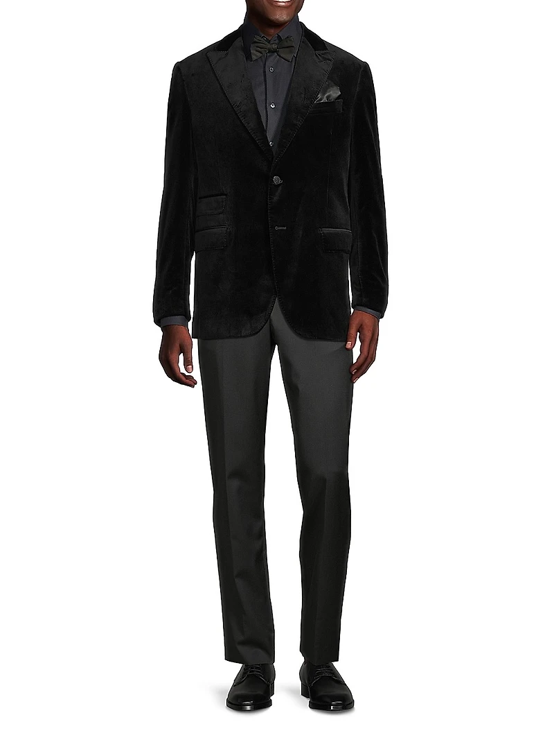 COLLECTION Classic Velvet Jacket