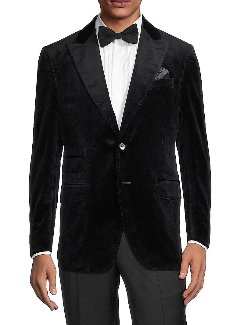 COLLECTION Classic Velvet Jacket