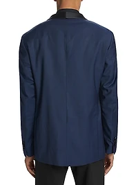 COLLECTION Wool One-Button Dinner Jacket