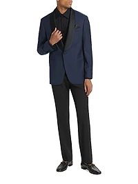 COLLECTION Wool One-Button Dinner Jacket