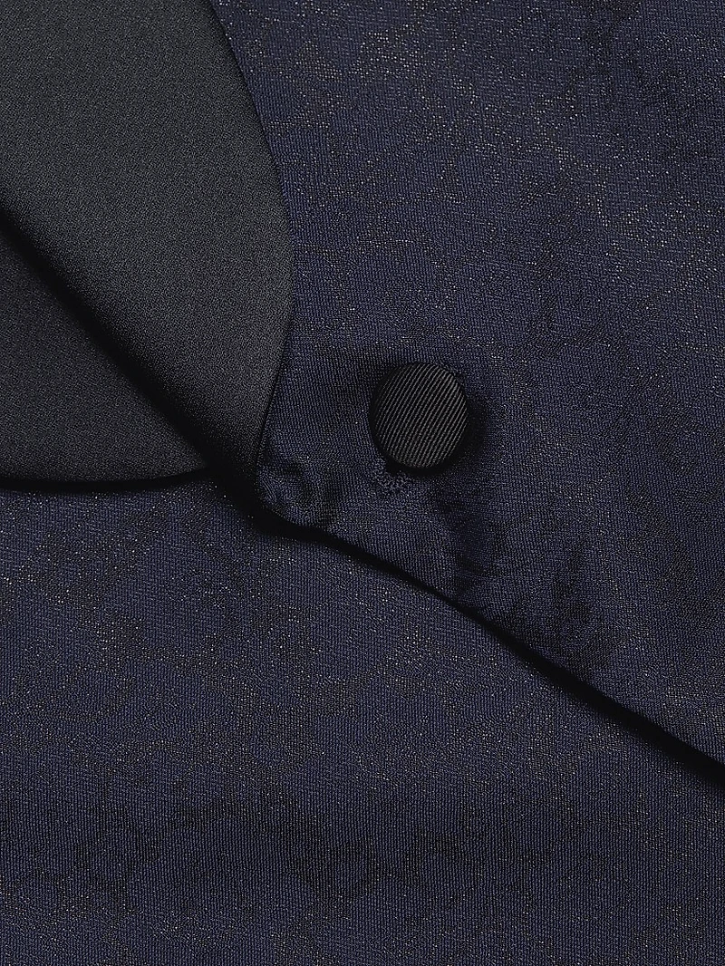 COLLECTION Sparkle Floral Wool-Blend One-Button Suit Jacket