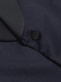 COLLECTION Sparkle Floral Wool-Blend One-Button Suit Jacket