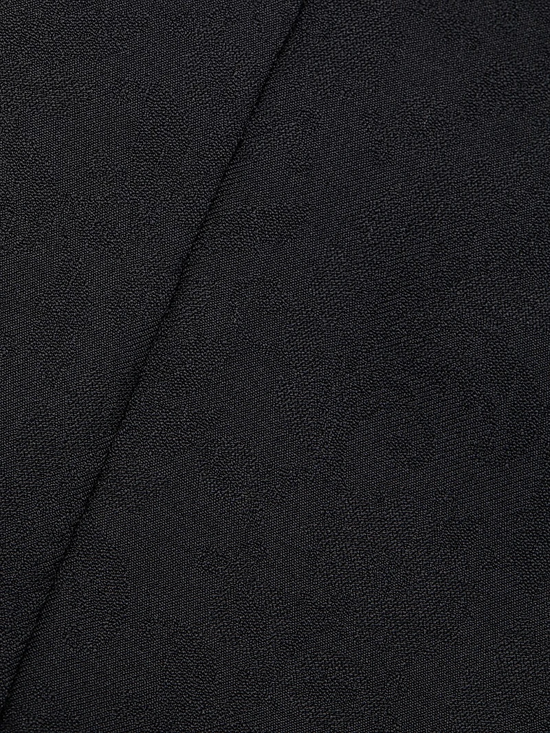 COLLECTION Jacquard Wool One-Button Blazer