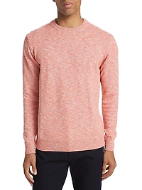 COLLECTION Cotton-Blend Crewneck Sweater