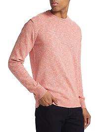 COLLECTION Cotton-Blend Crewneck Sweater