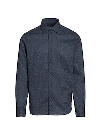 COLLECTION Triangle Button-Front Shirt