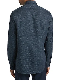 COLLECTION Triangle Button-Front Shirt