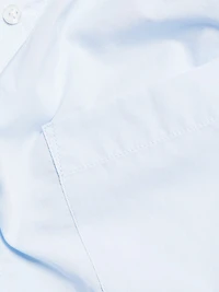 High-Low Button-Front Shirt