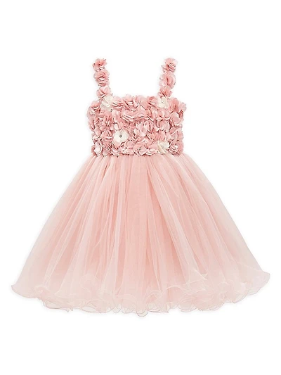 Baby Girl's & Little Girl's Rose Campanula Dress