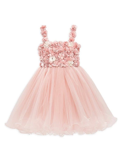 Baby Girl's & Little Girl's Rose Campanula Dress