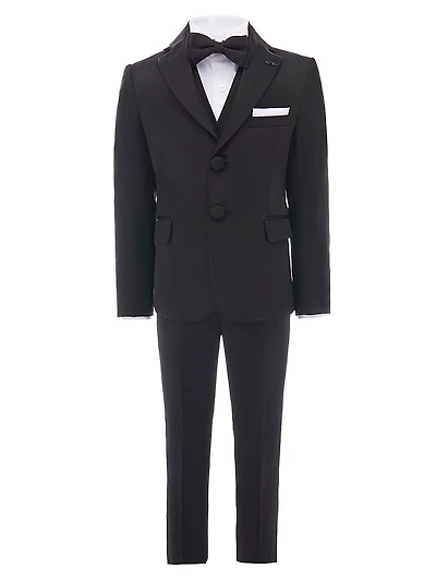 Baby Boy's, Little Boy's & Boy's Peak Lapel Tuxedo