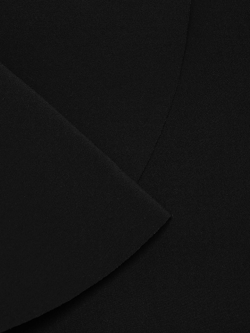 Astra Gathered Jersey Midi-Dress