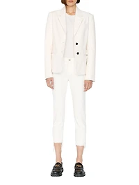 Le High Straight-Leg Cropped Jeans