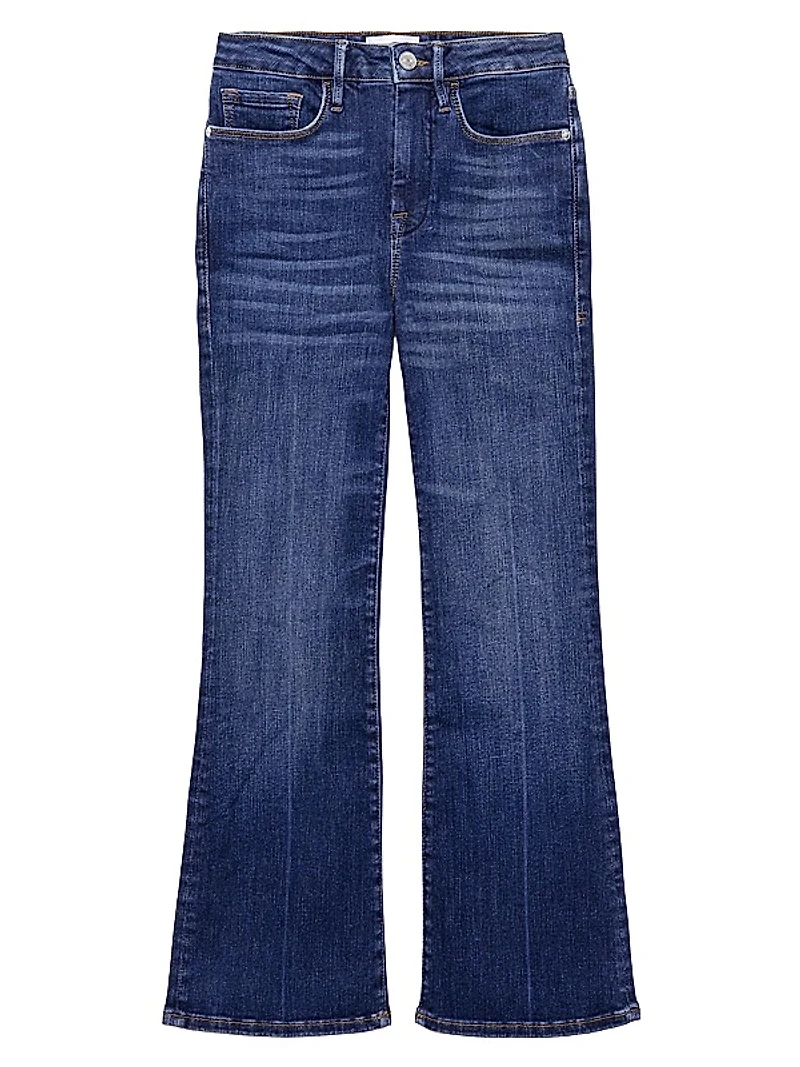 Le One Cropped Boot-Cut Jeans