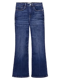 Le One Cropped Boot-Cut Jeans