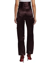 May High-Waisted Corset Pants