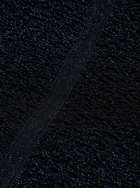 Mock Turtleneck Metallic Knit Midi-Dress