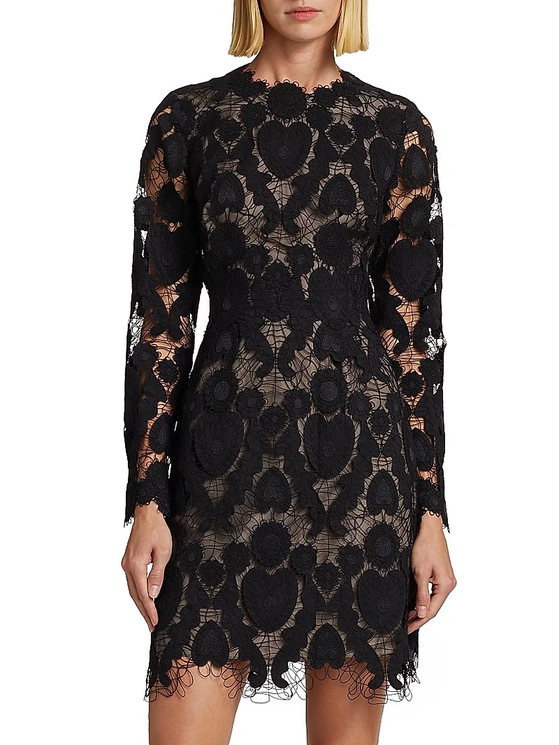 Heart Lace Minidress