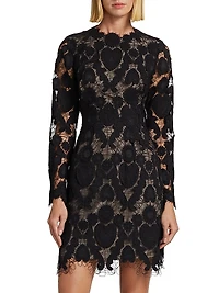 Heart Lace Minidress