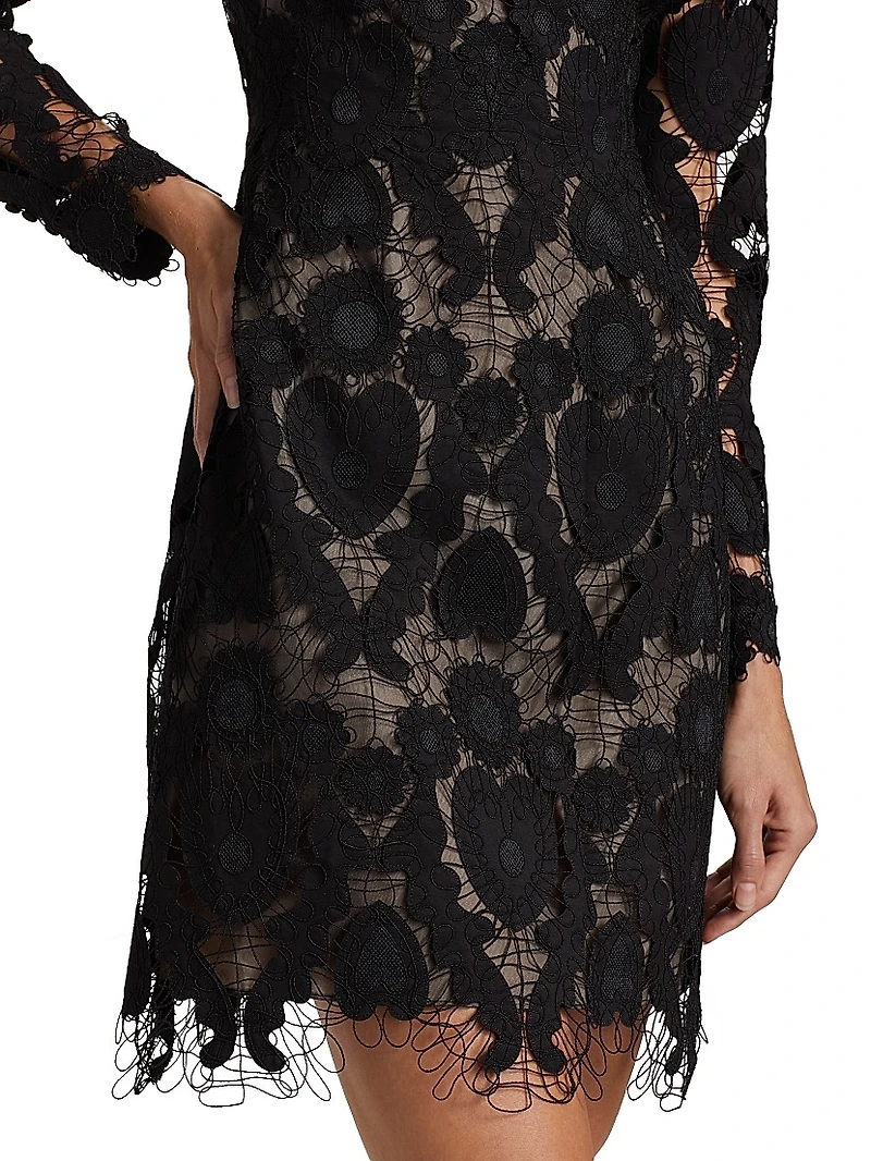 Heart Lace Minidress