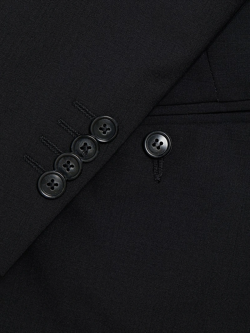 Slim-Fit Wool Single-Breasted Suit