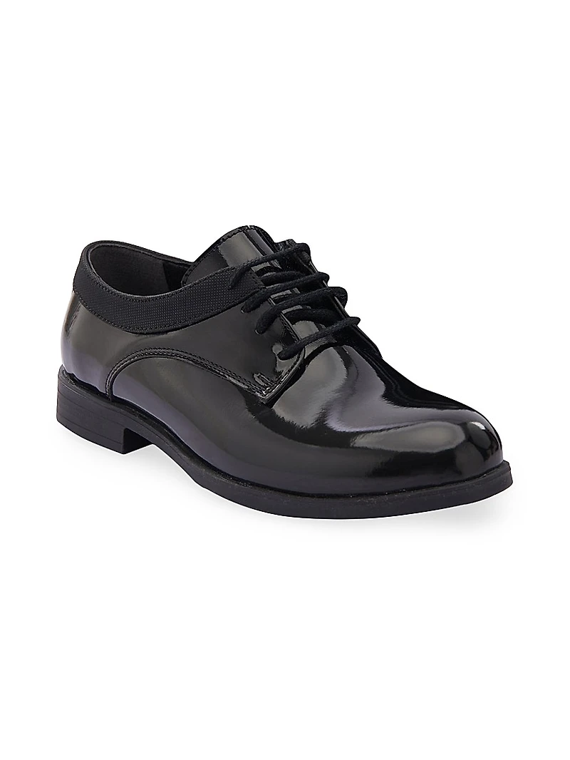 Little Boy's & Boy's Patent Oxford Shoes